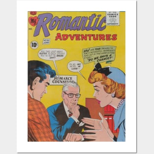 Vintage "Romantic Adventures" Cover Posters and Art